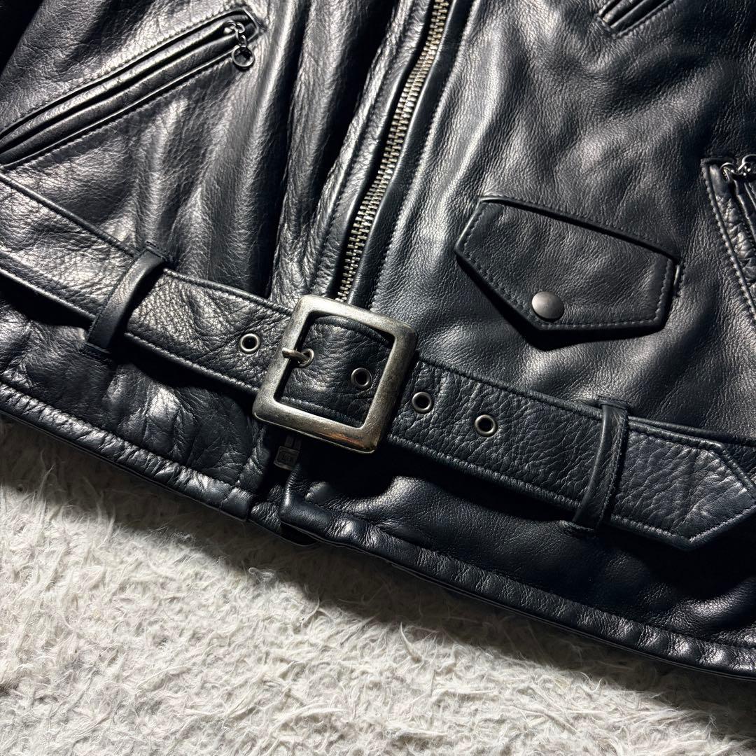 schott ライダースジャケット 519MP ワンスター　サボテンタグ　黒　M