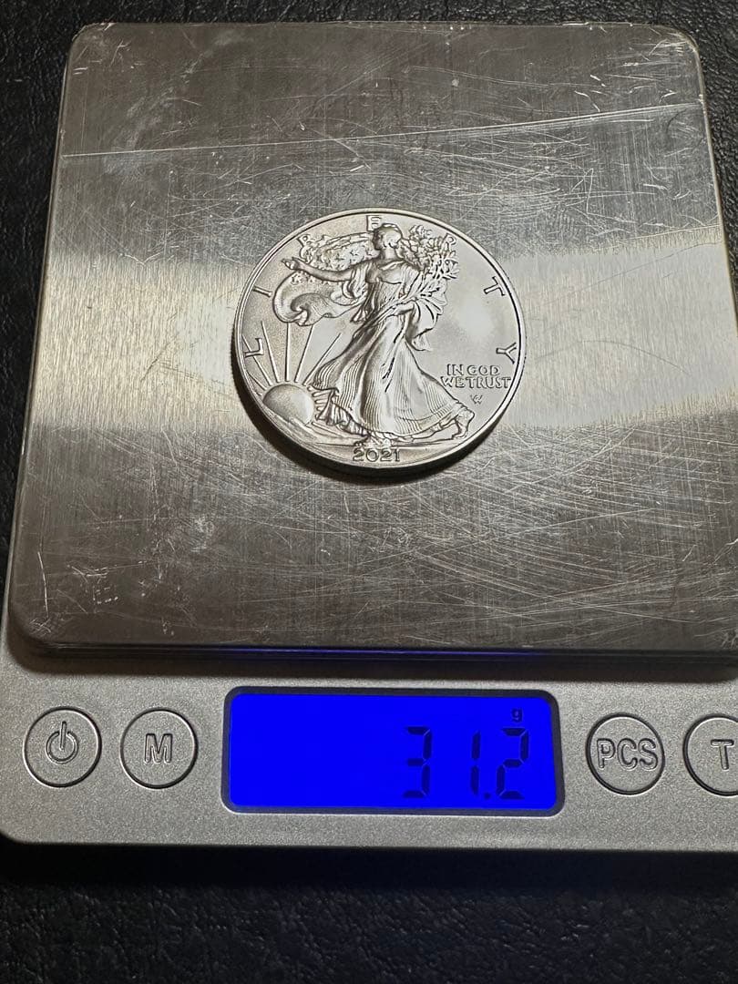 T*ん様 2021 リバティ 1オンス　銀貨