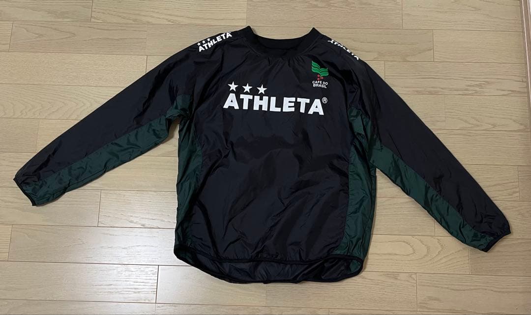 ATHLETA アスレタ ピステ 上下セット L ブラック×グリーン
