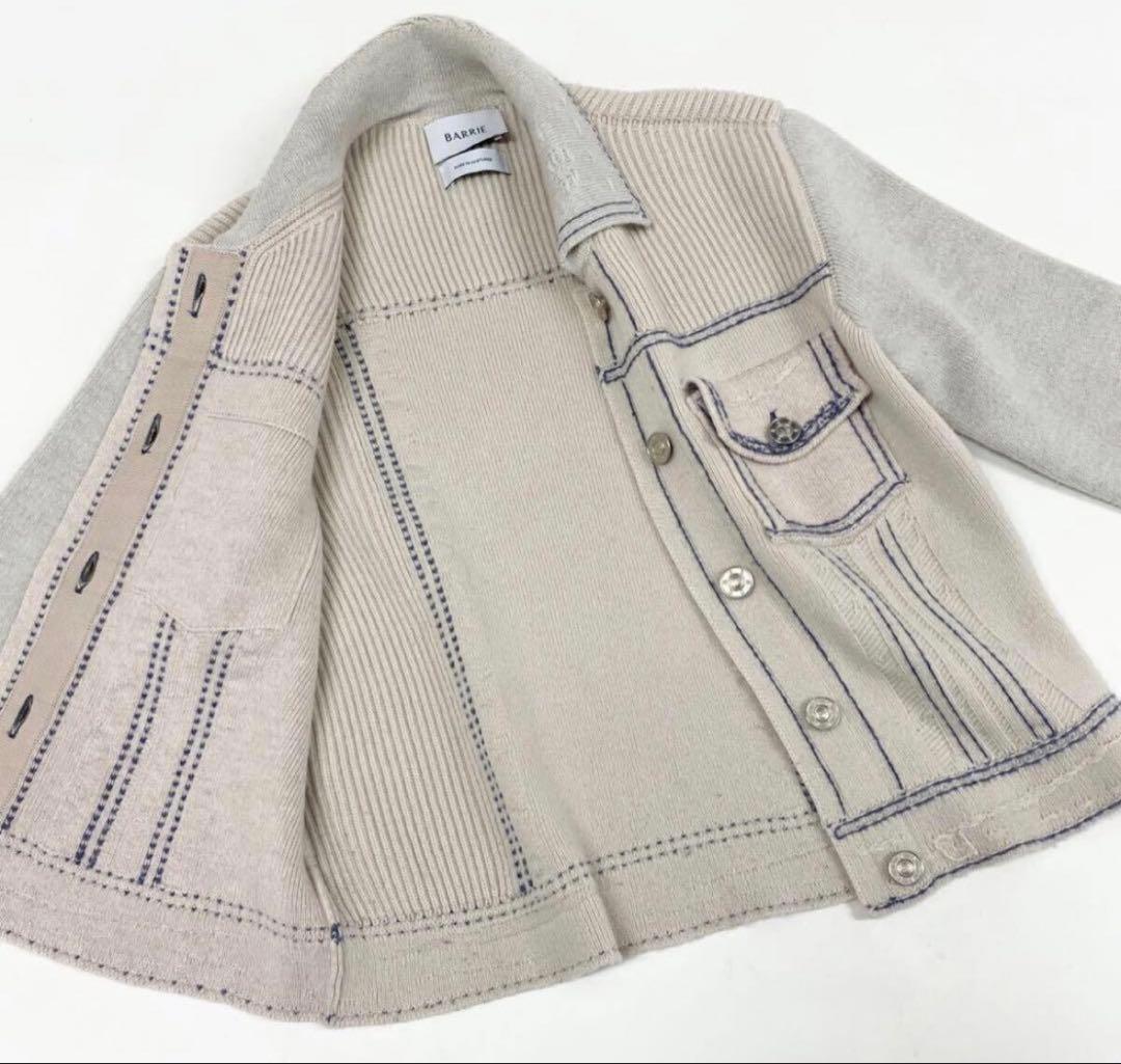 春 ジェニ Jenni 着用 Barrie カシミア ニット ジャケット