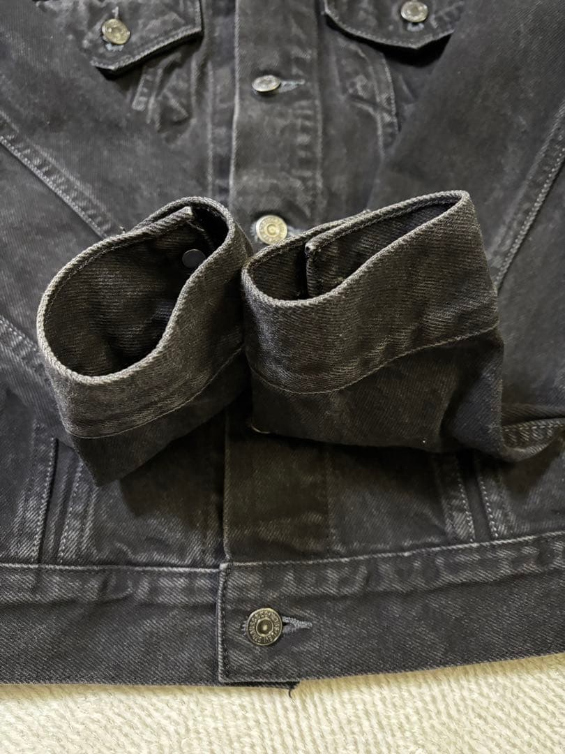 Levi's 70589 ブラックデニムジャケット S