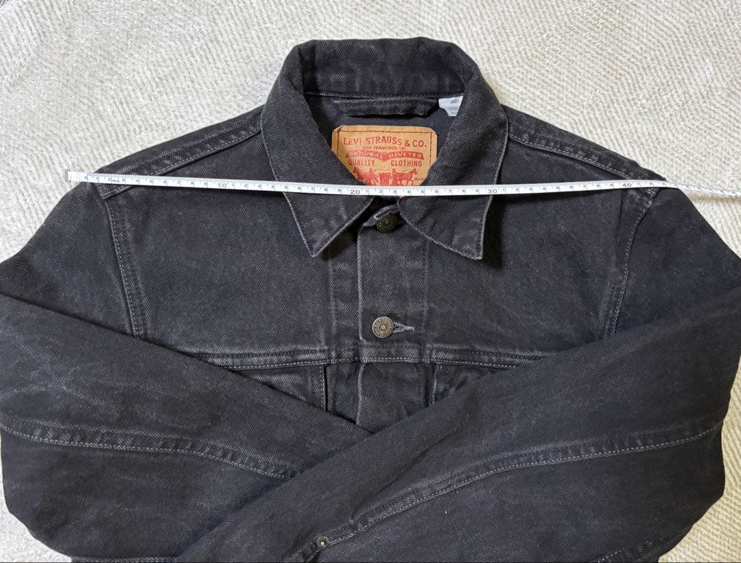 Levi's 70589 ブラックデニムジャケット S