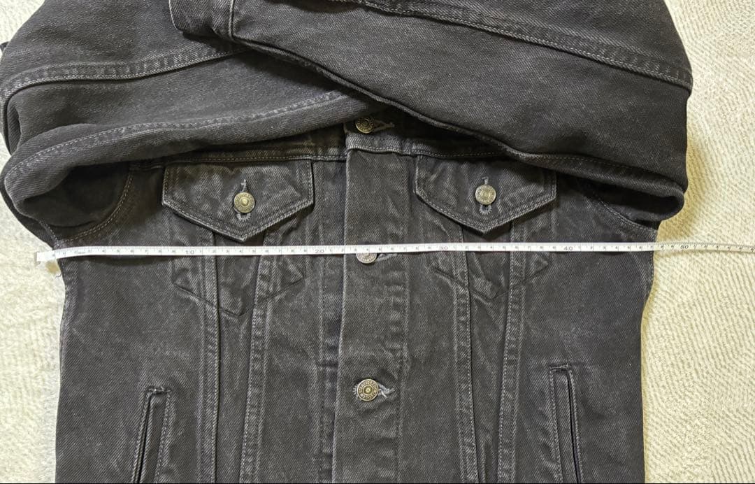 Levi's 70589 ブラックデニムジャケット S