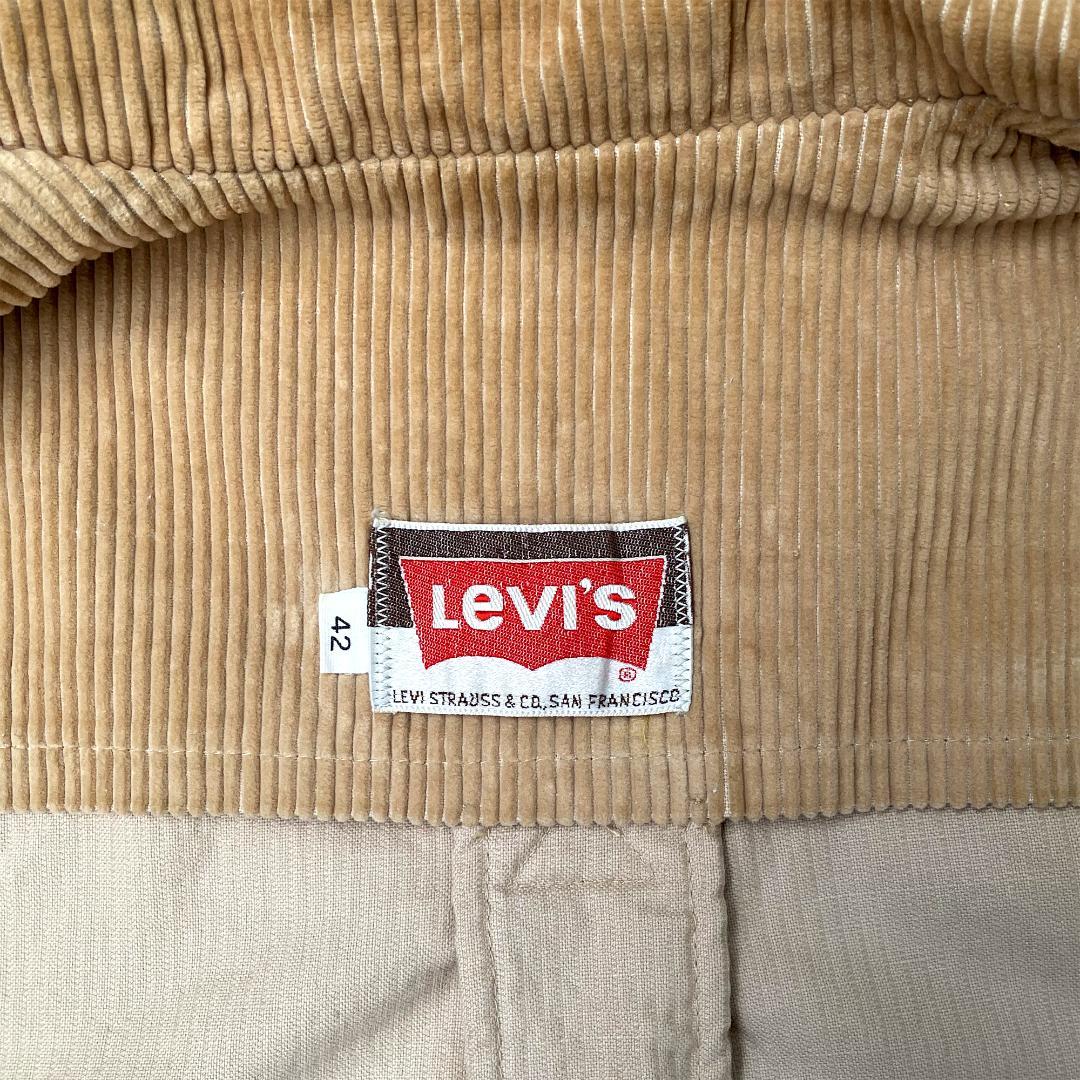 【1970年代USA製】Levi'sコーデュロイ ジャケット ヴィンテージ