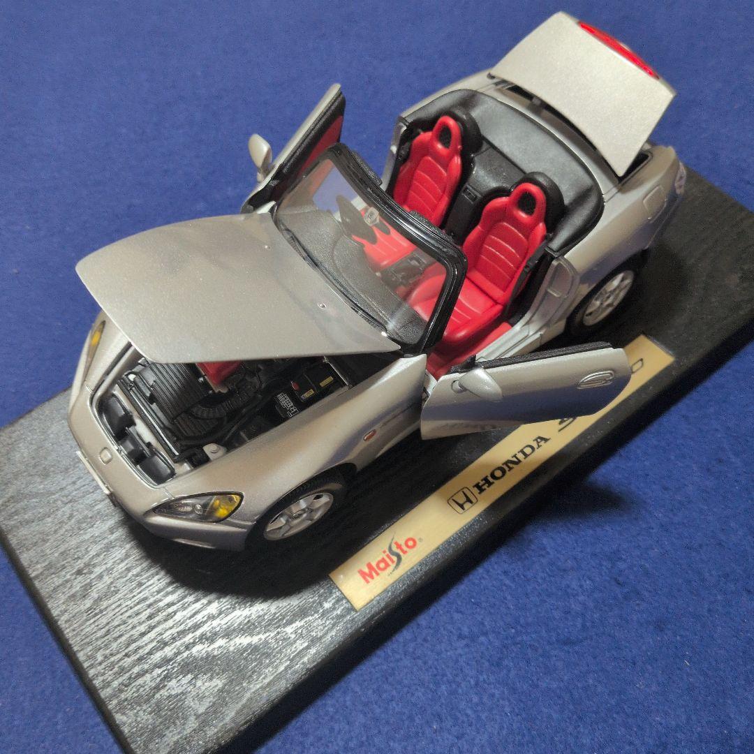 Maisto 1/18 ホンダ S2000 シルバー