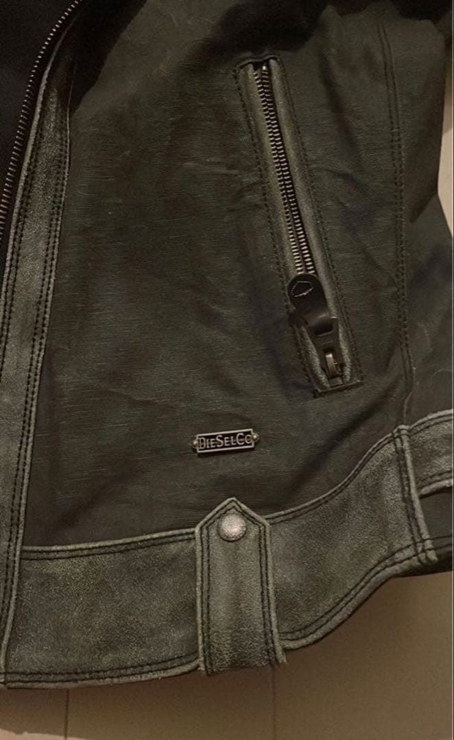 ジャケット・アウター DIESEL leather jacket