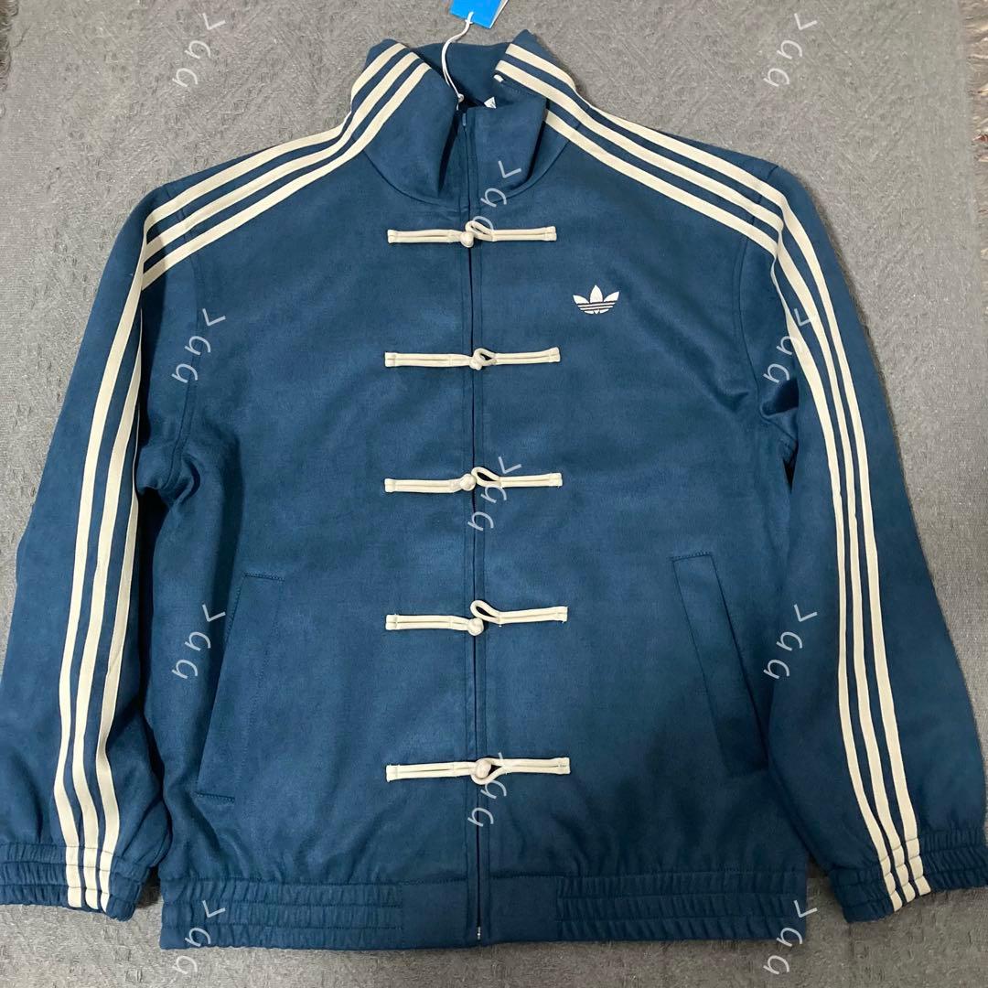 adidasアディダス 中国限定 蛇年トラックジャケット ネイビー Lサイズ”
