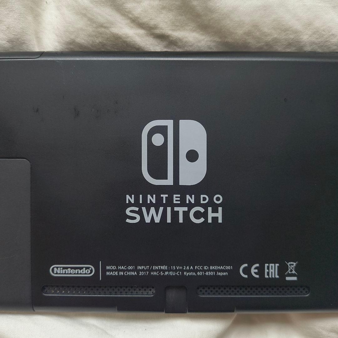 付属品完備ですぐ遊べる。ネオンカラーの初期型スイッチ、安心の動作品。