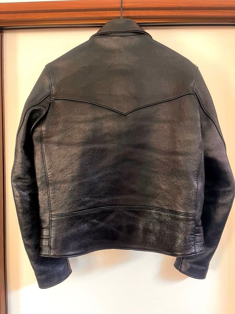 M*I様 Addict Clothes ブラック ダブルライダースジャケット 4