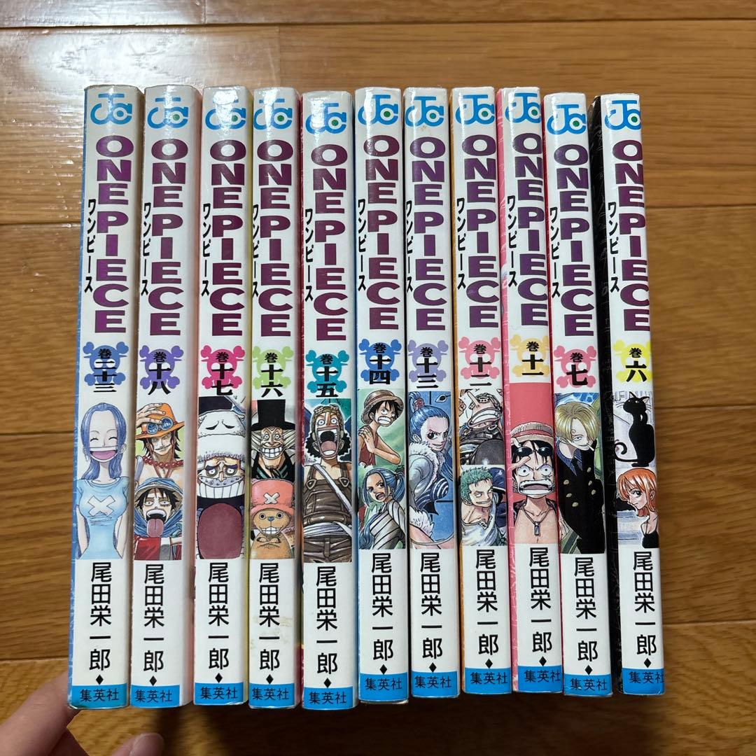 【内11冊初版本】ワンピース　尾田栄一郎　希少　レア　ジャンプ　少年漫画
