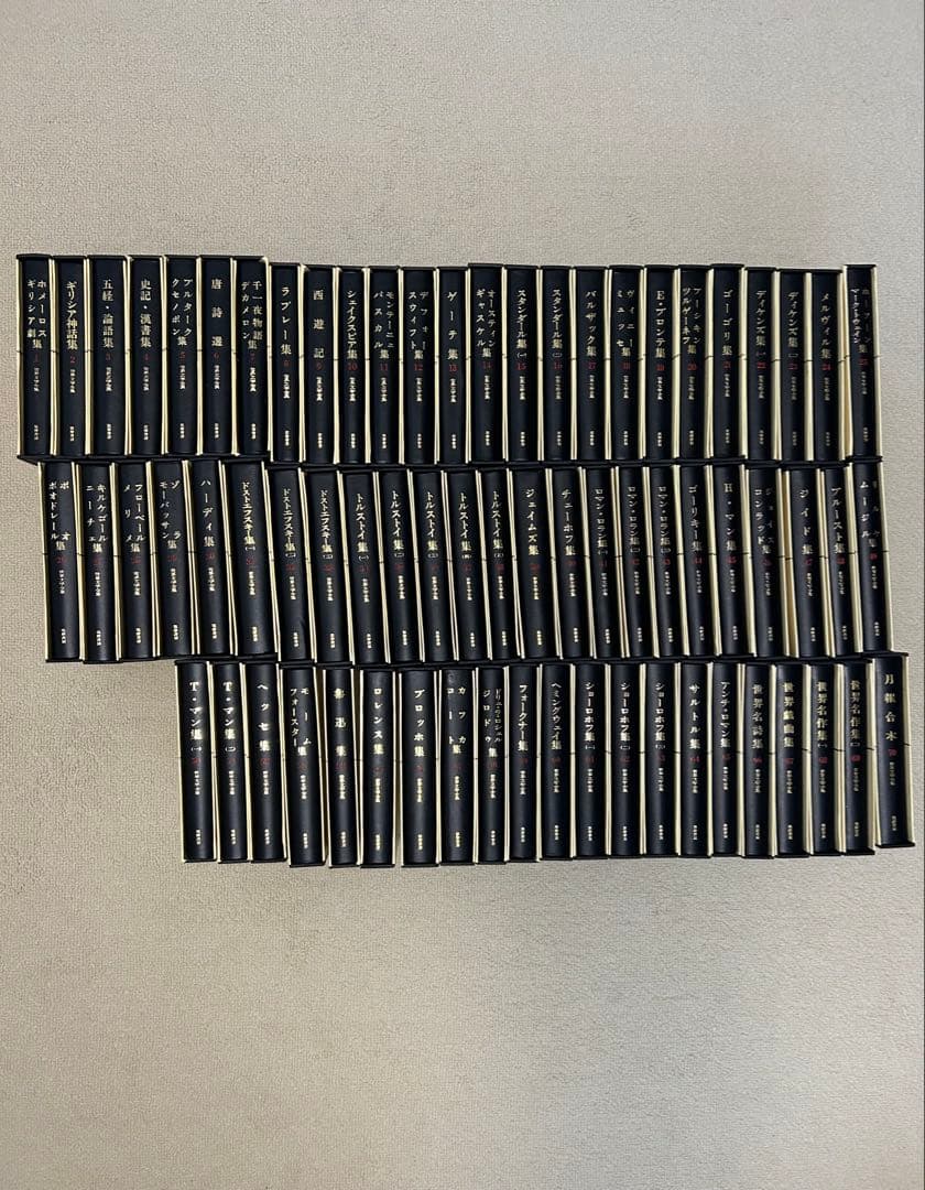 筑摩書房 世界文学全集 1〜38巻　文学　世界文学 38巻セット　中古本