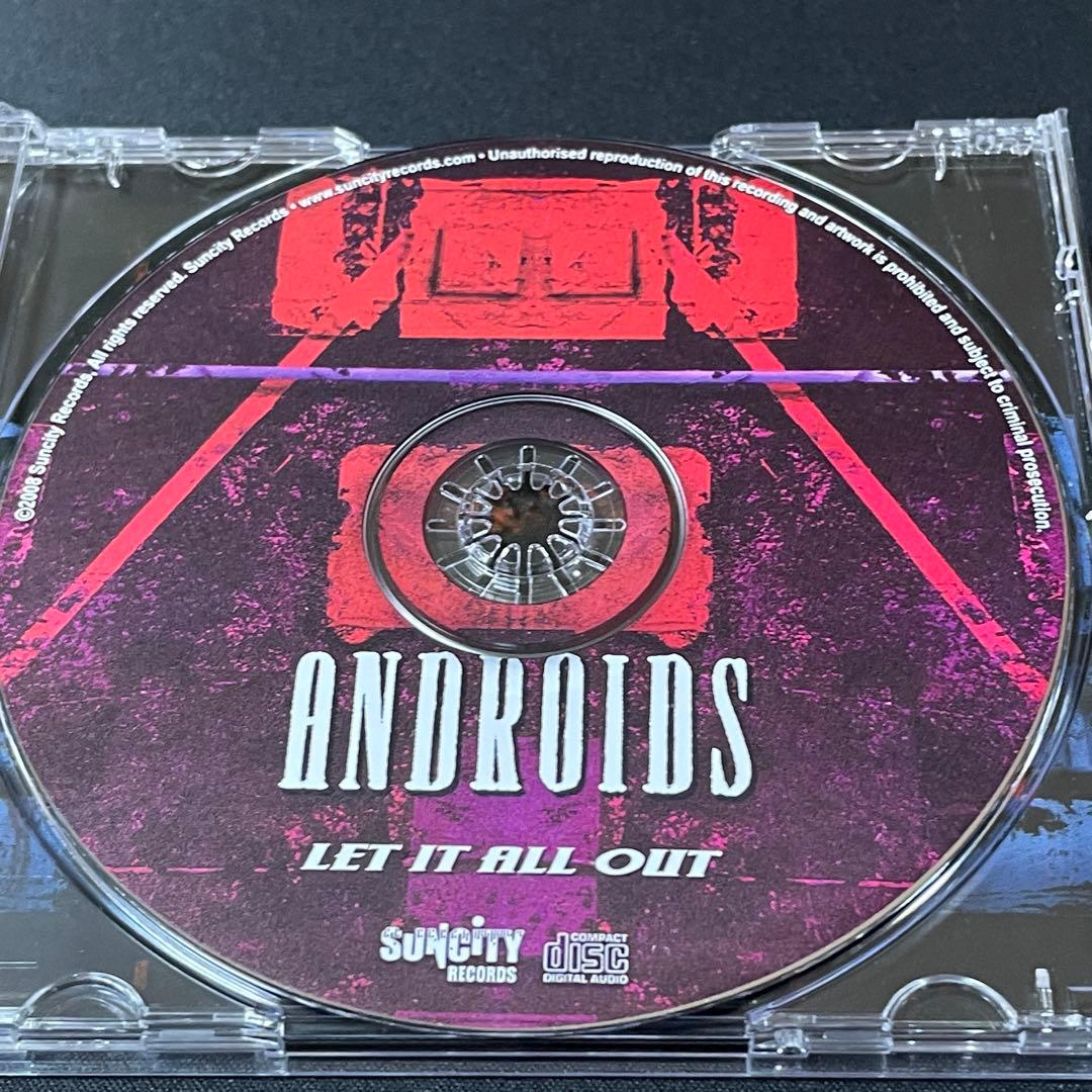 世界初CD化 ANDROIDS/LET IT ALL OUT メロハー