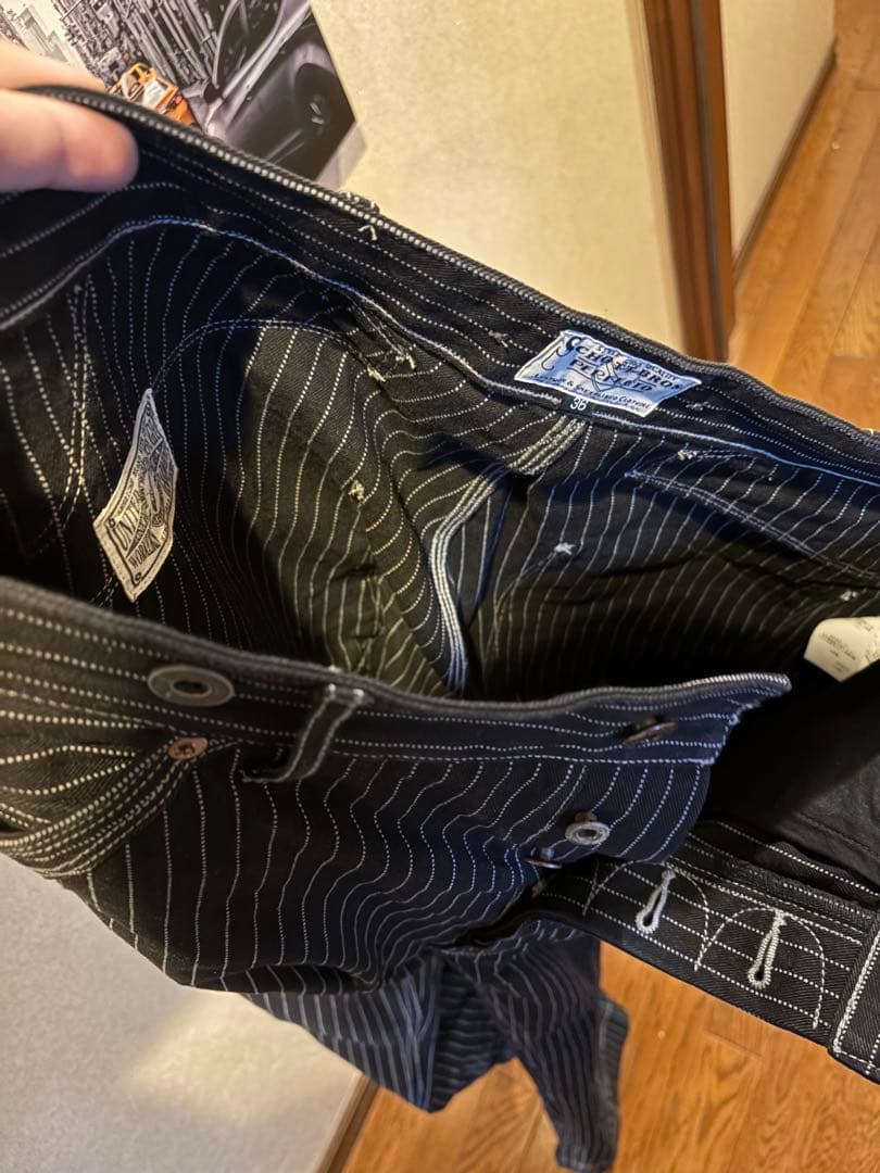 Schott ヒッコリーデニム 36