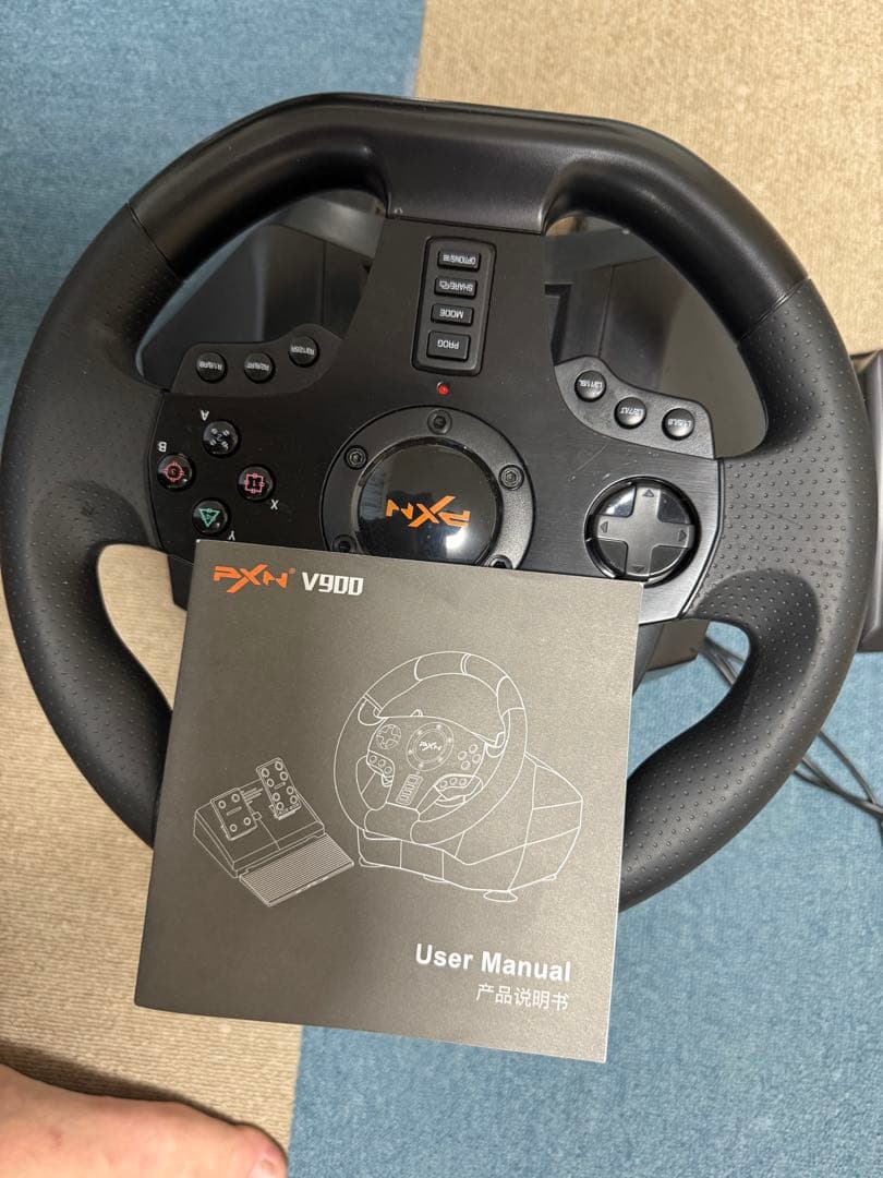 PXN V900 PCレーシングホイール、PS3、PS4、Xbox
