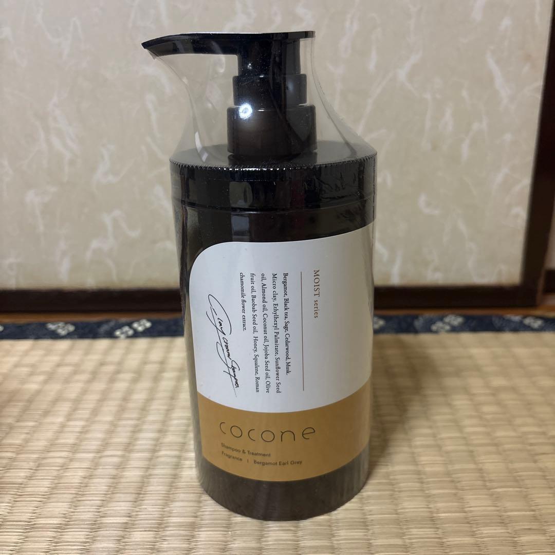 cocone モイスチャーシャンプー 500ml + リフィル400g×2