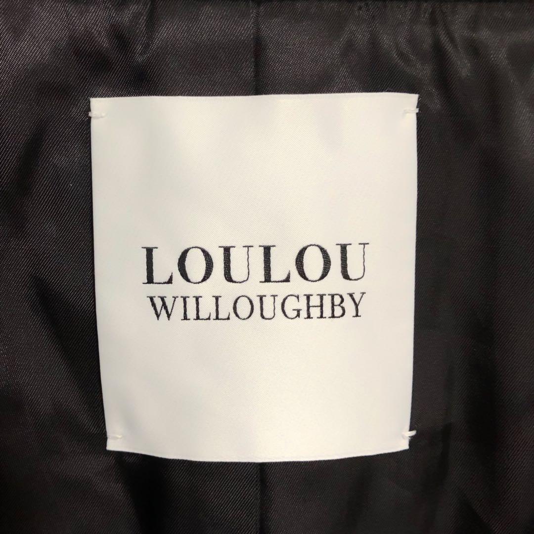 良品　Loulou Willoughby アンゴラビーバージャコット　ジャケット