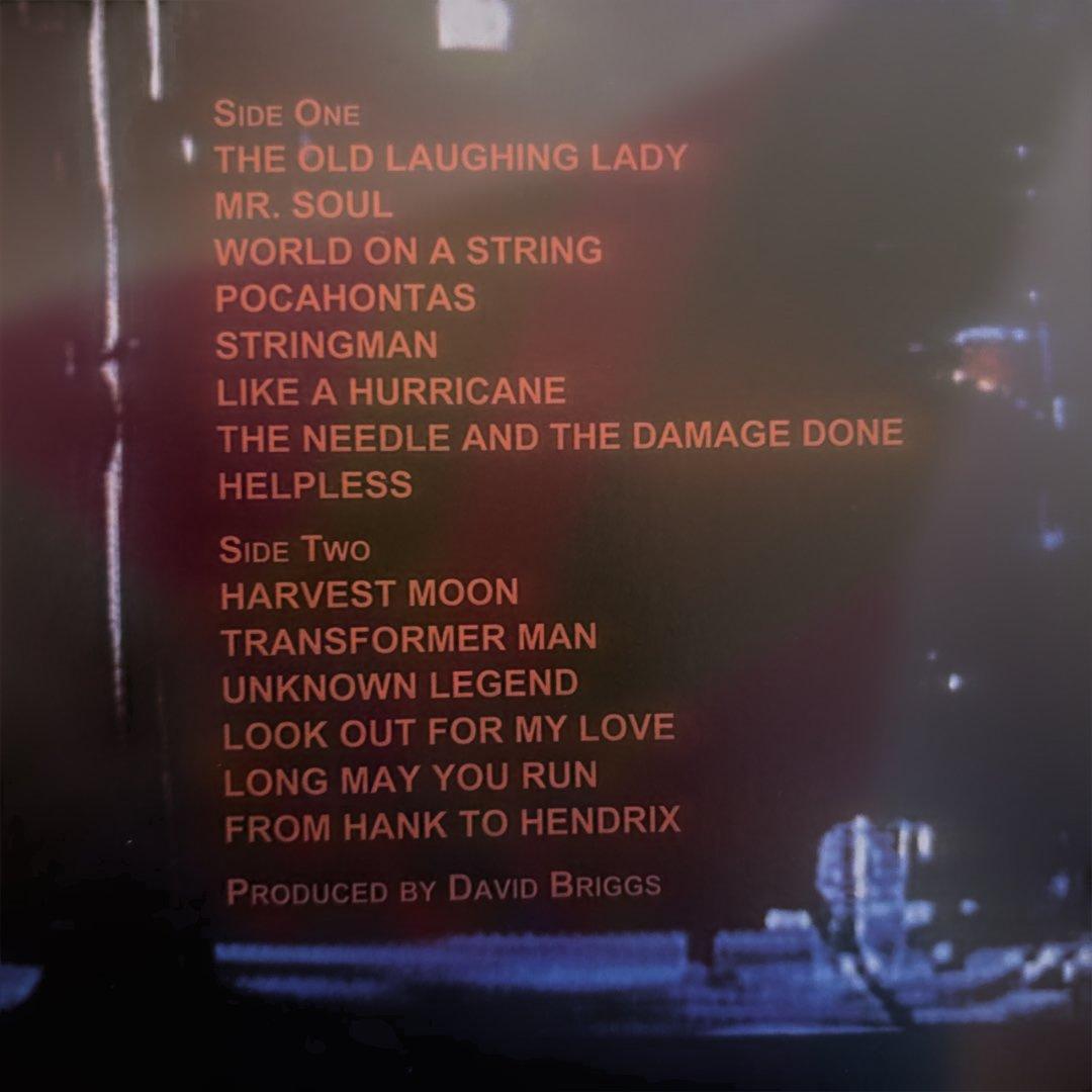 Neil Young Unplugged LP ニール・ヤング アンプラグド