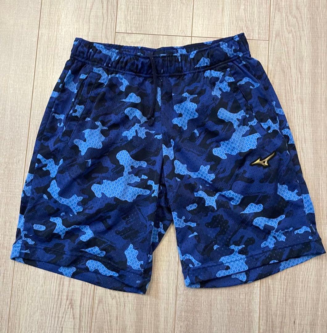 Mizuno ミズノ ブルー迷彩 上下セット ミズノプロ