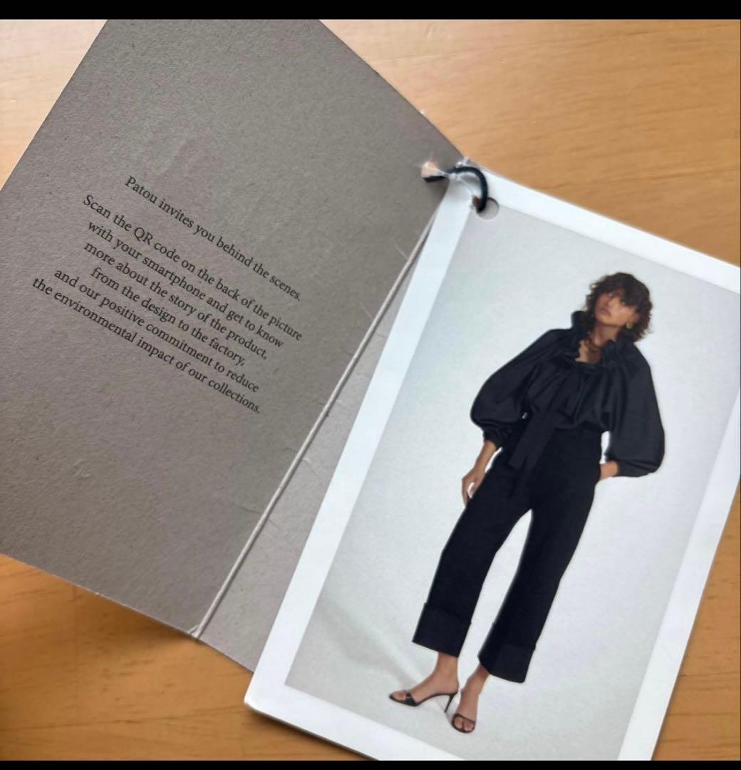 Patou Iconic ドローストリングトップ 34