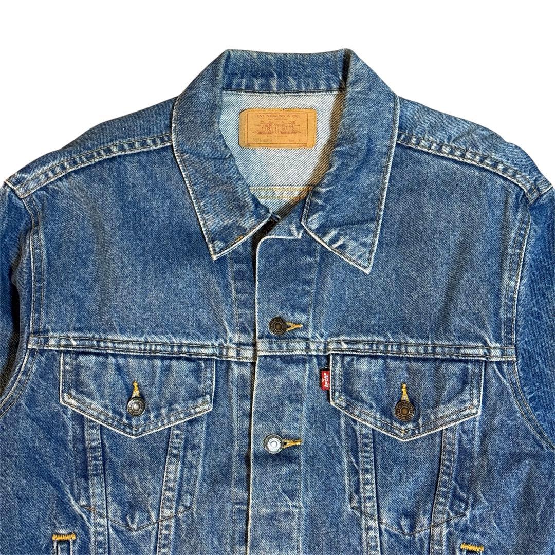 80s USA製 リーバイス 70506 4th デニムジャケット 46