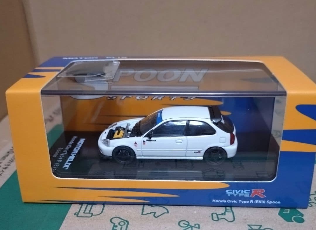 シビック タイプR EK9 Spoon 1/64