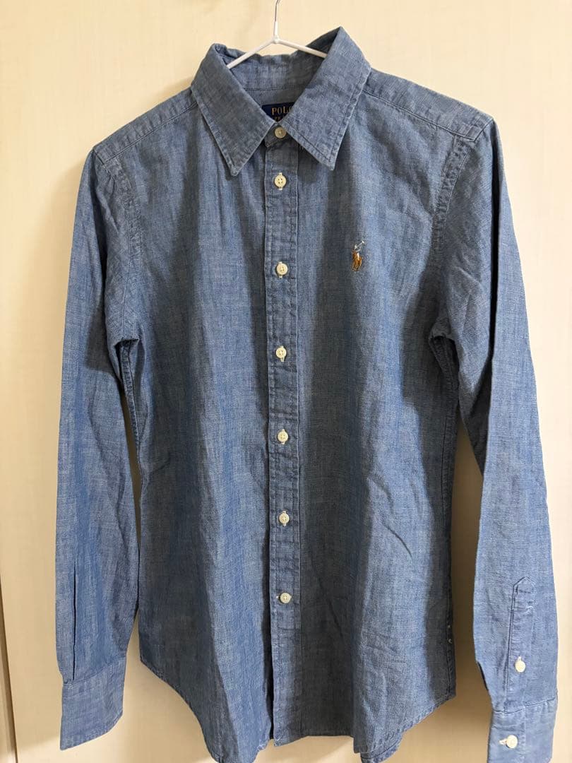 POLO RALPH LAUREN デニムシャツ タグ付き　サイズ0