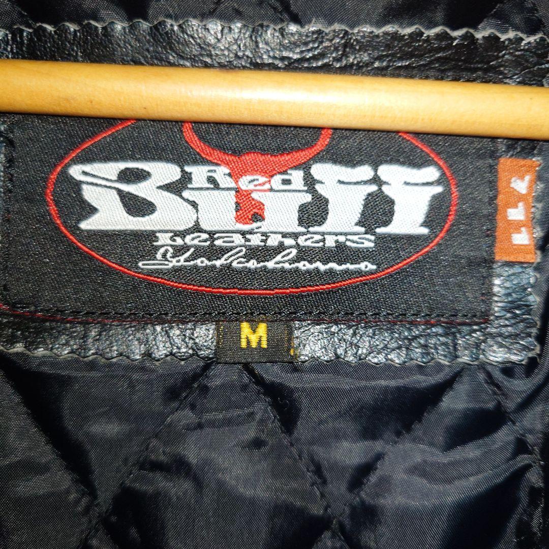 RED BULL LEATHER　レザーライダースM