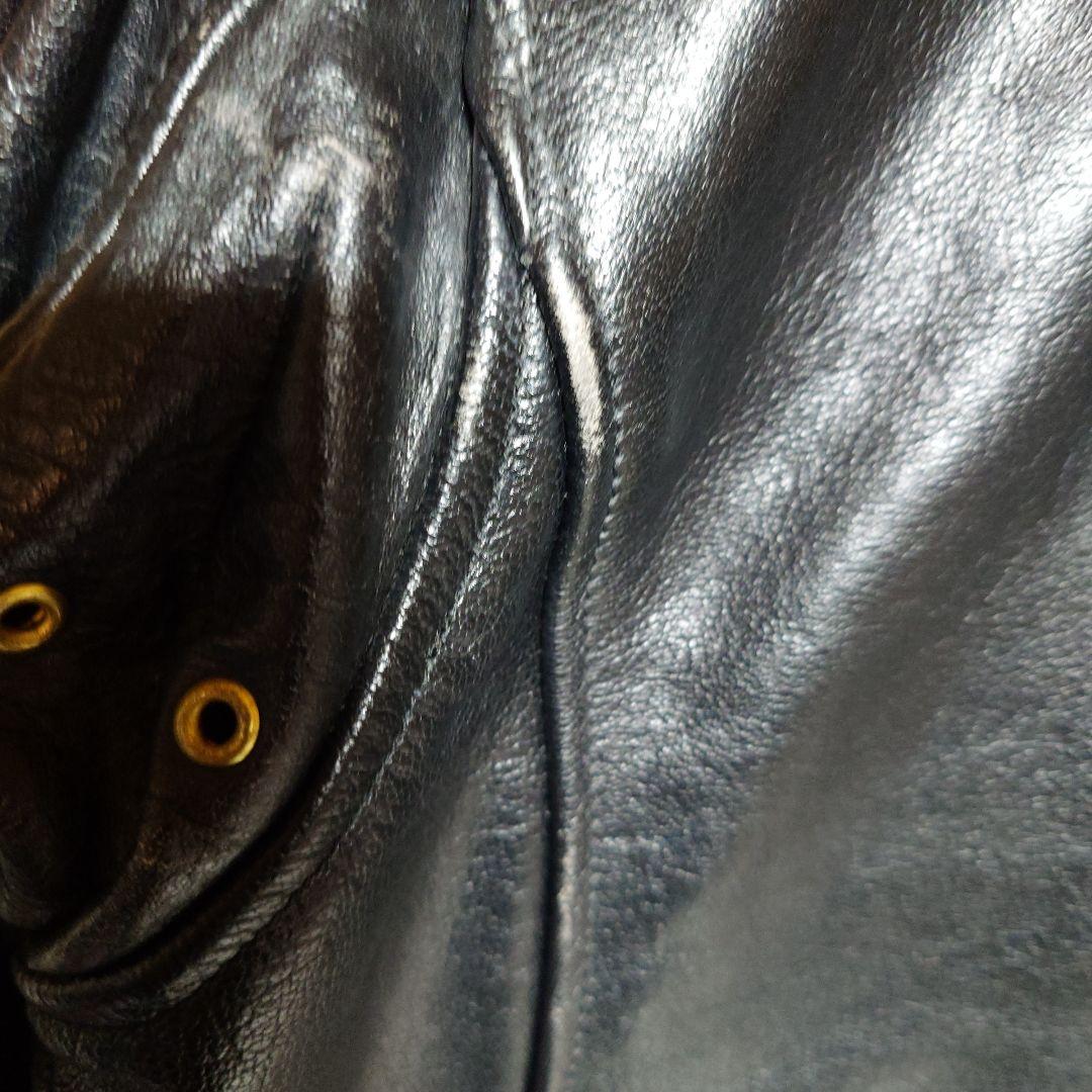 RED BULL LEATHER　レザーライダースM