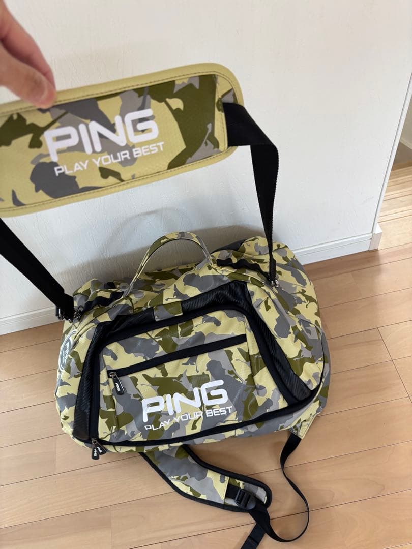 PING 迷彩柄 3wayバッグ