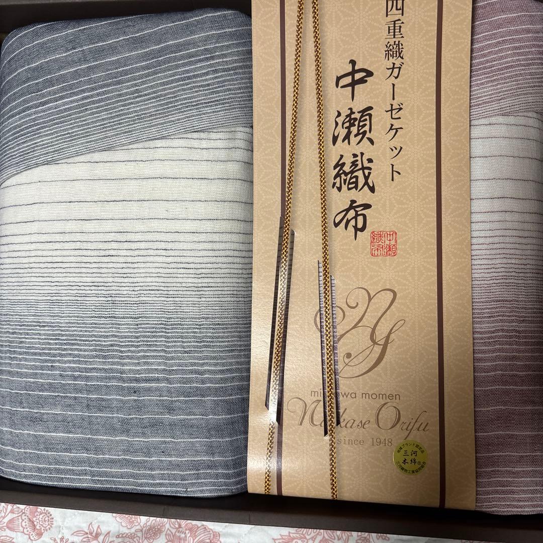 ★専用商品です★三河木綿 四重織ガーゼケット シングルセット