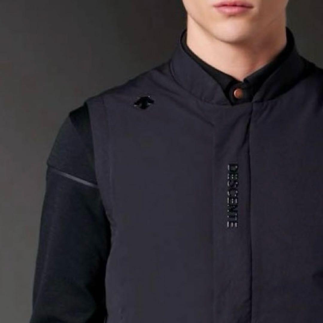 DESCENTE GOLF デサントゴルフ 中綿ベスト ブラックL