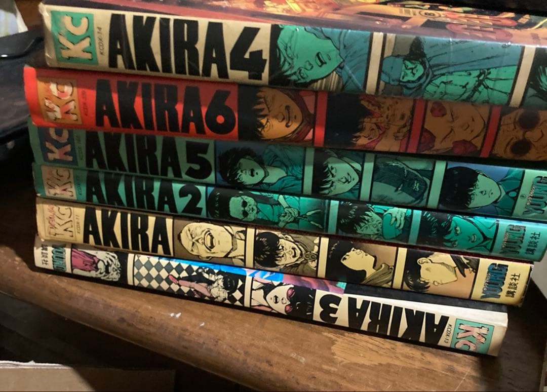 【全巻初版】AKIRA アキラ 全6巻セット 大友克洋 講談社 希少