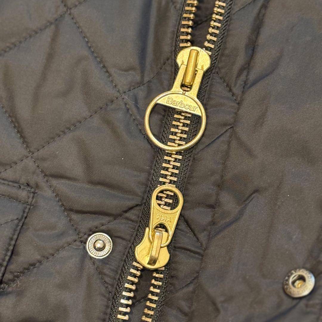 Barbour ビデイルナイロンキルティングジャケット 38