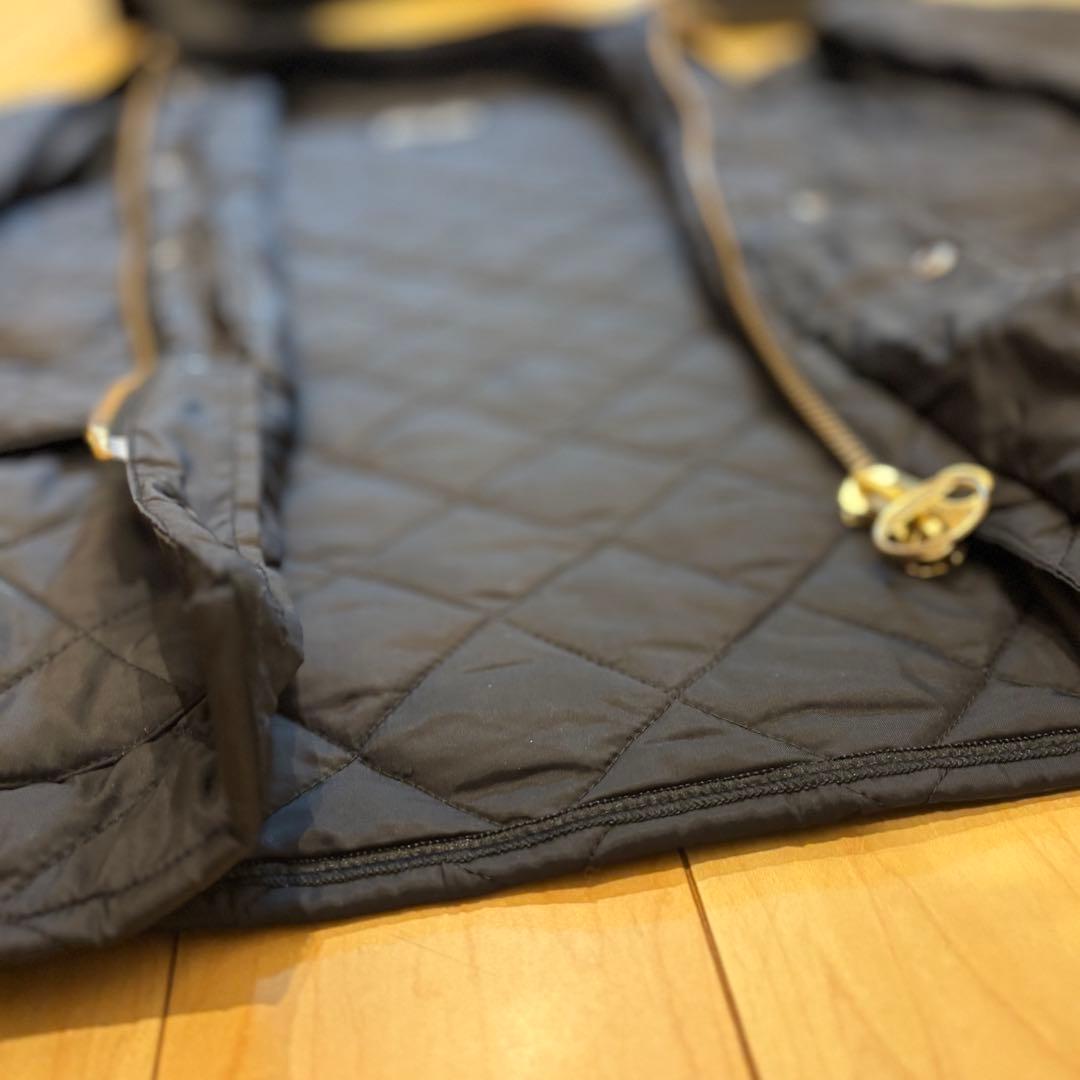 Barbour ビデイルナイロンキルティングジャケット 38