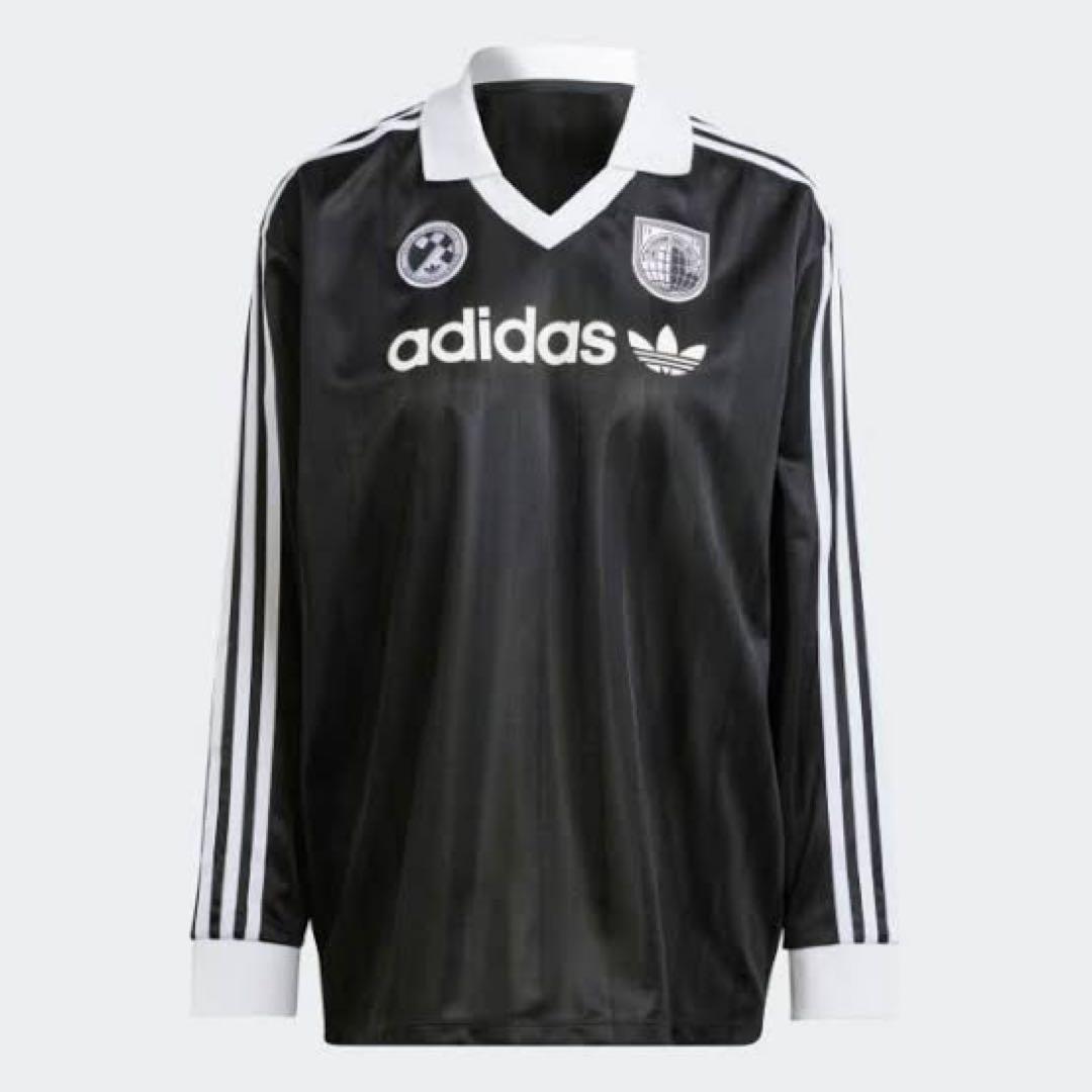 adidas フットボール長袖Tシャツ