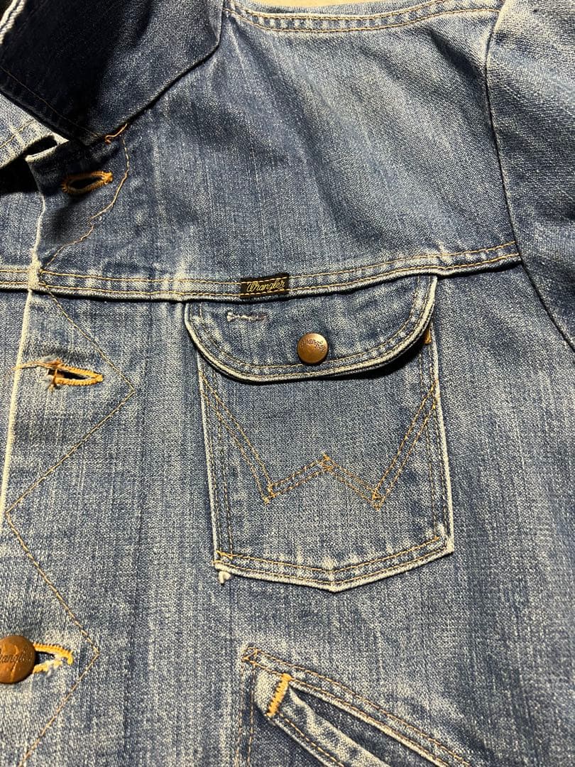 m*9様 70s ヴィンテージ Wrangler 124MJ デニムジャケット