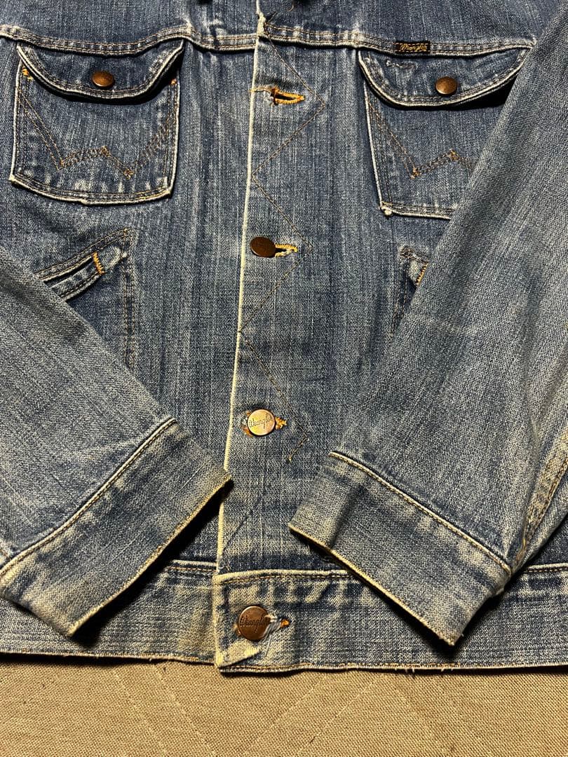 m*9様 70s ヴィンテージ Wrangler 124MJ デニムジャケット