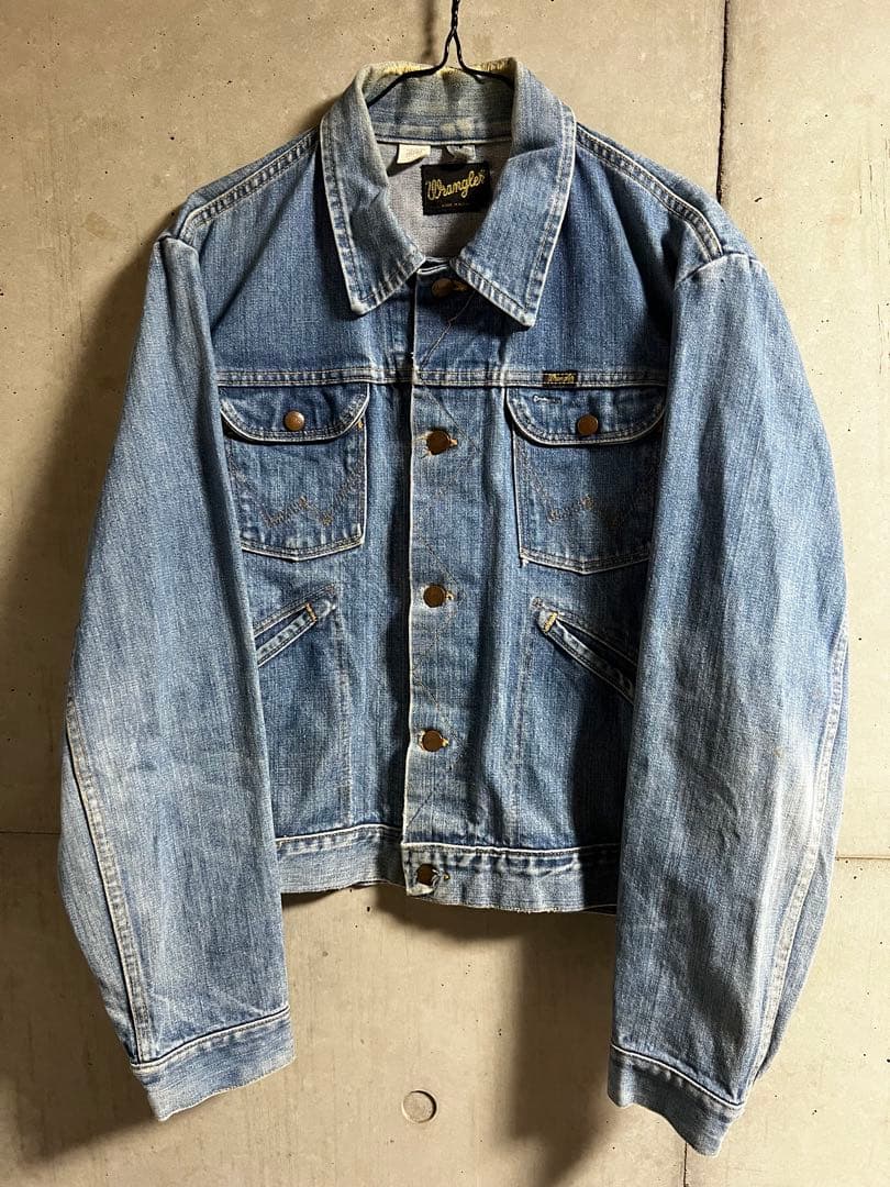m*9様 70s ヴィンテージ Wrangler 124MJ デニムジャケット
