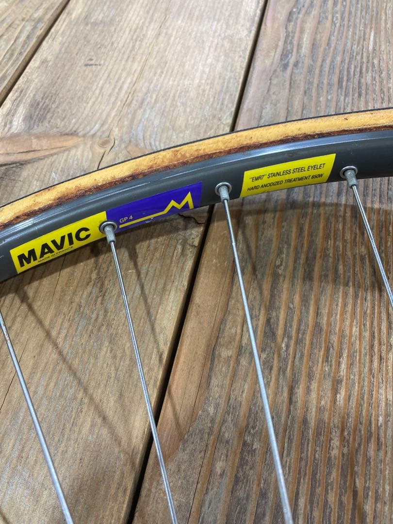 MAVIC GP-4チューブラーホイール前後 DURA ACEハブ