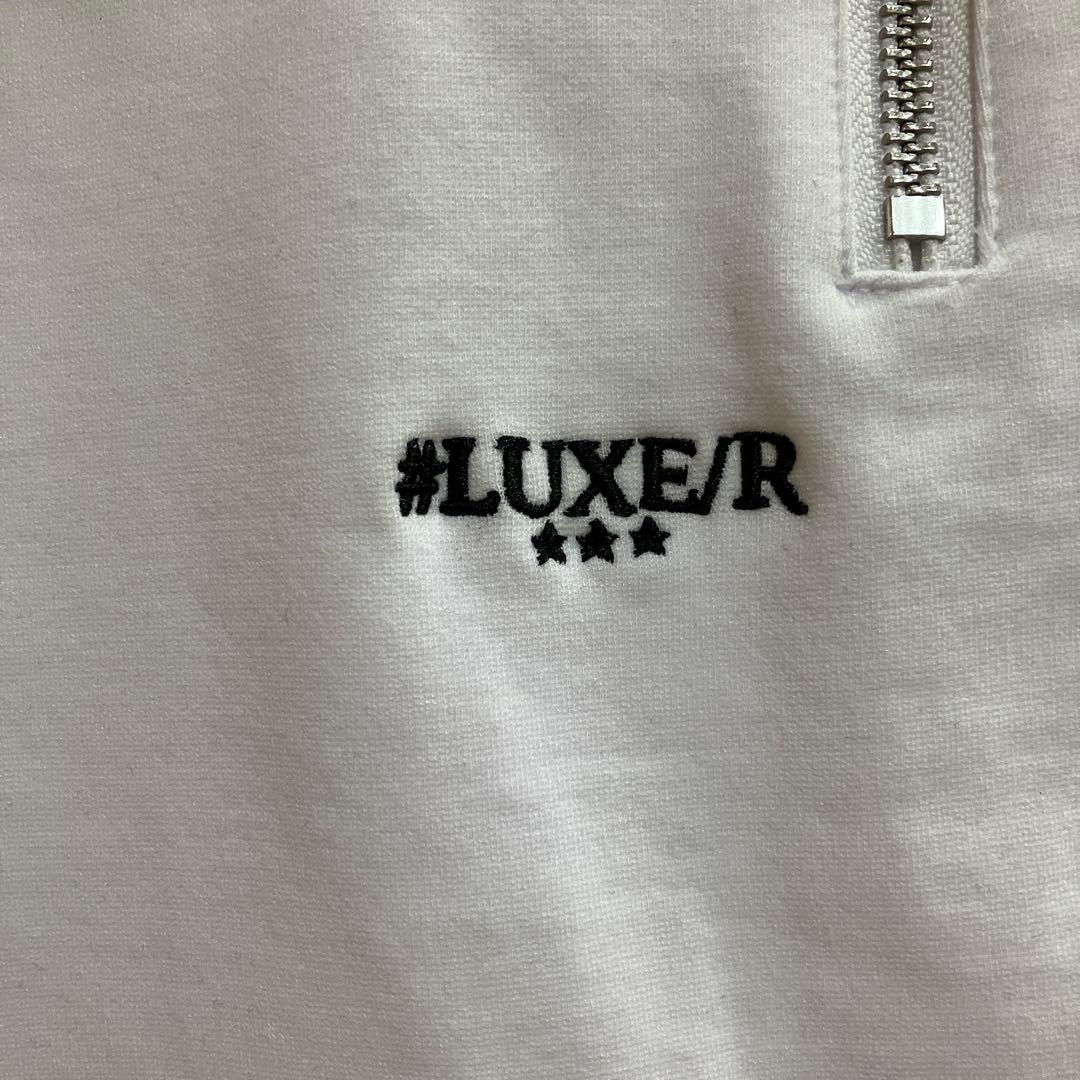 LUXE /R ストレッチポンチジャージ生地　コード刺繍パンツ