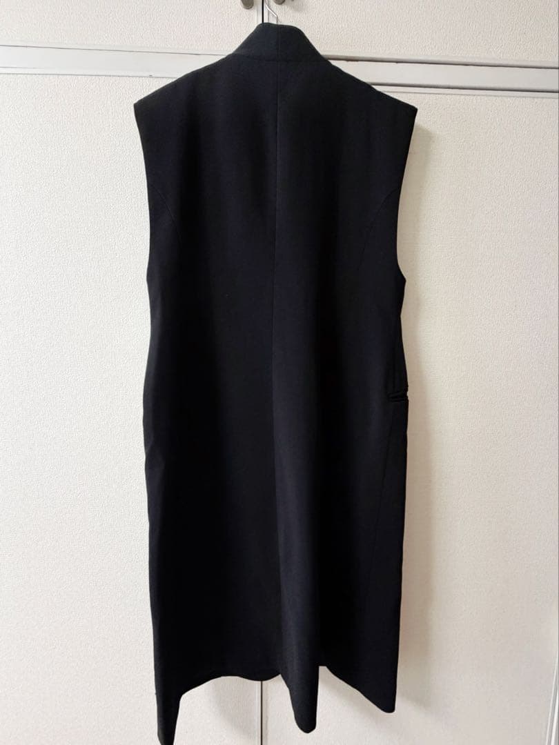 トップス WAVE COLLAR ANGULAR VEST amerivintage