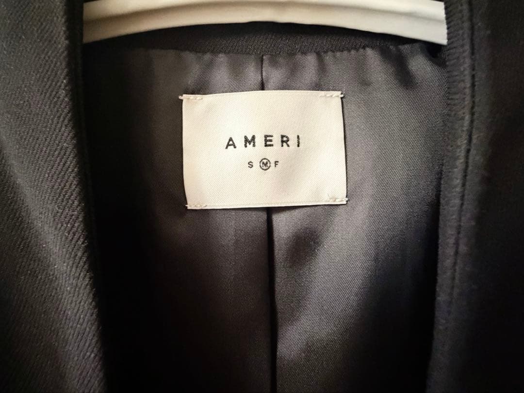 トップス WAVE COLLAR ANGULAR VEST amerivintage