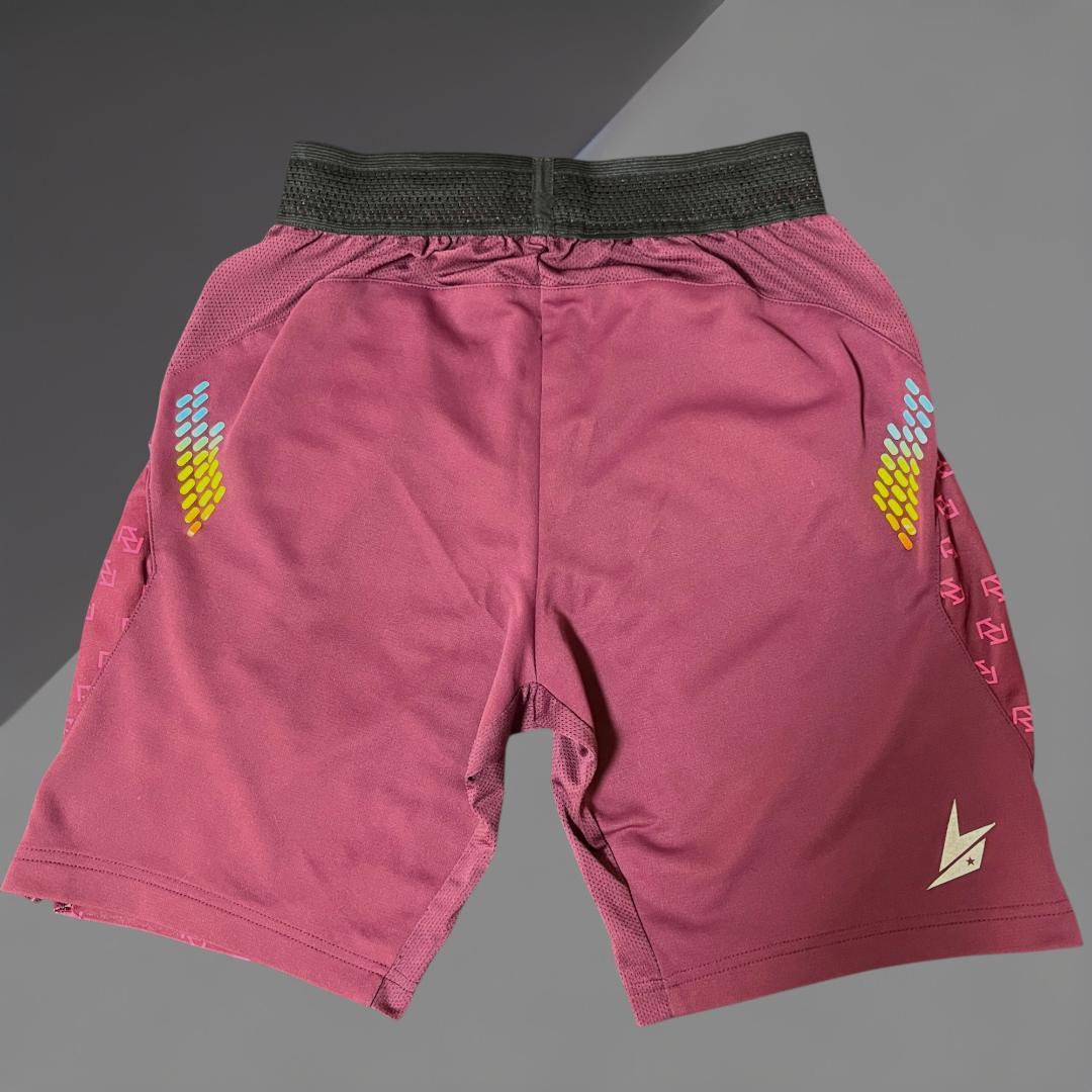 【美品】YONEX リンダンモデル ハーフパンツ S ワイン バドミントン 廃盤