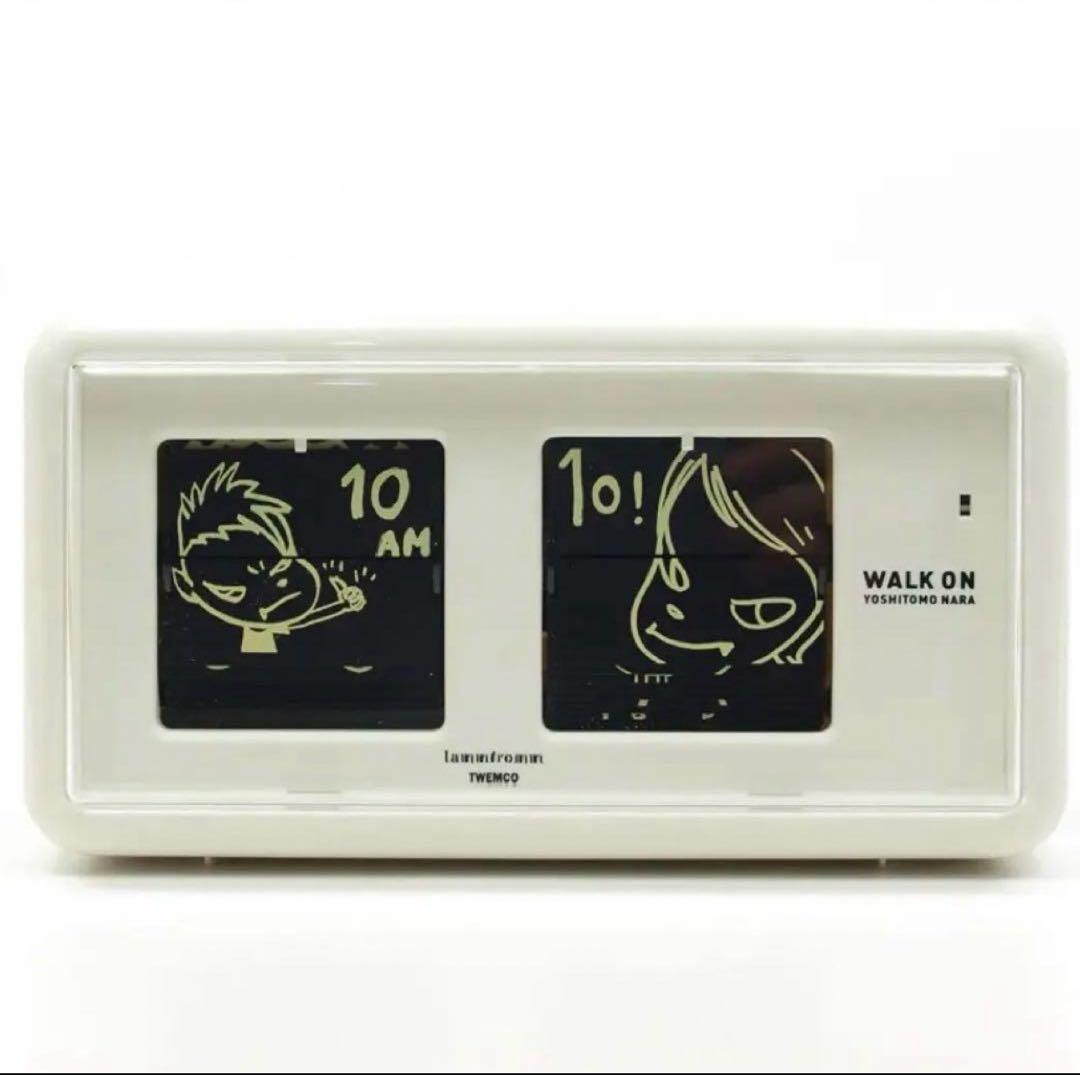 【新品✴︎未開封】奈良美智　パタパタロックFlip Clock WALK ON