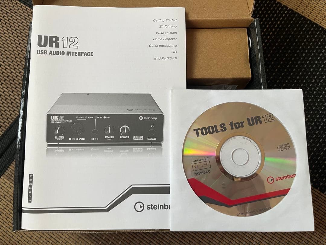 Steinberg UR12 USBオーディオインターフェース