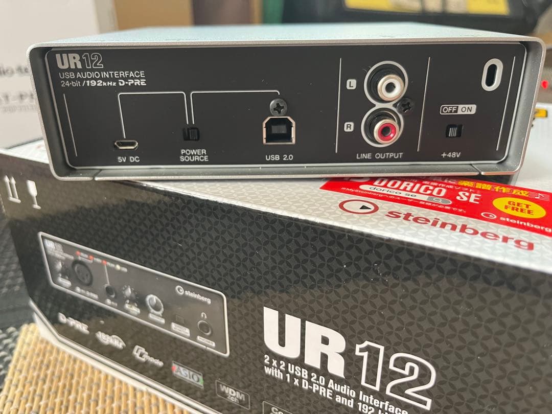 Steinberg UR12 USBオーディオインターフェース