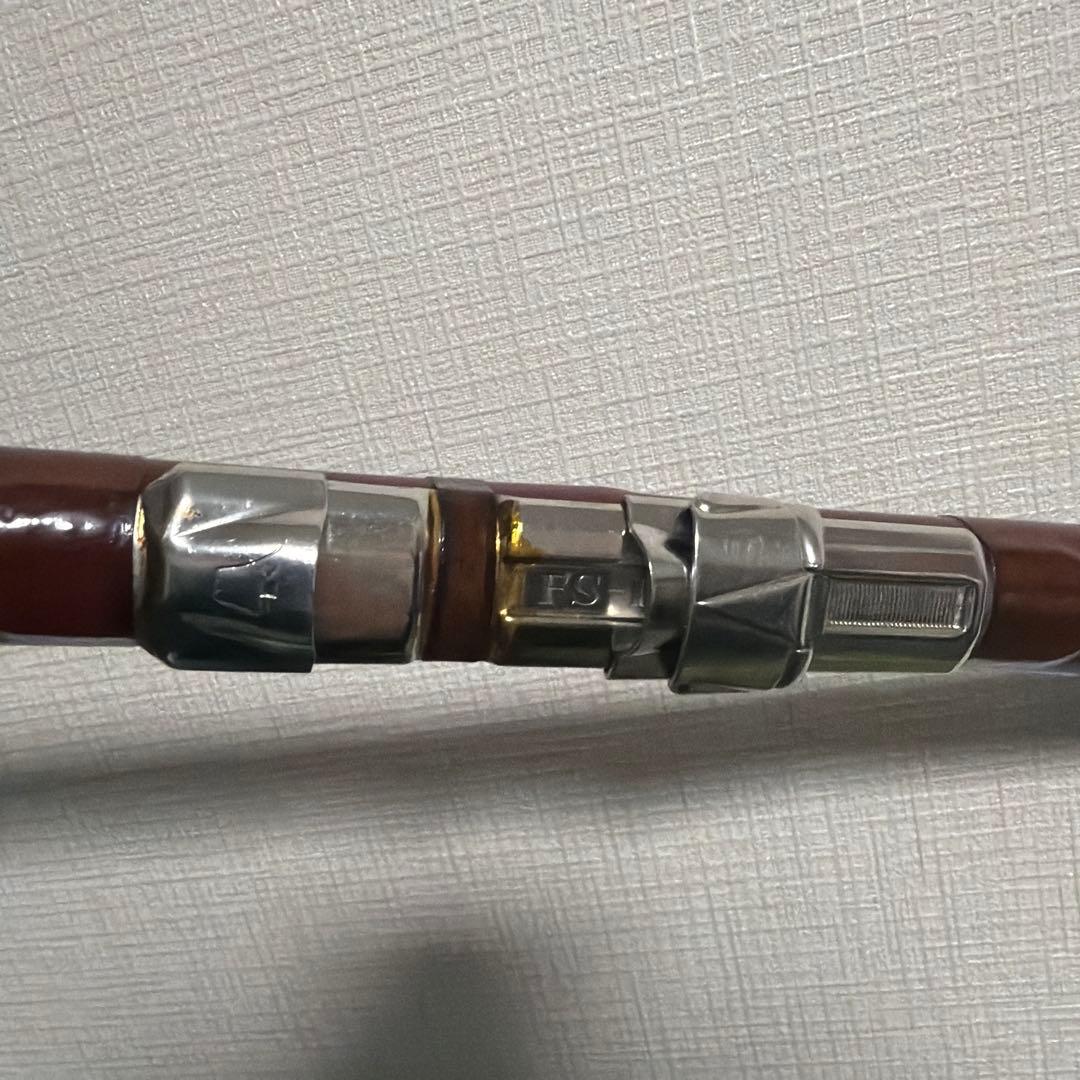 和竿　三本継ぎ　穂先グラス製