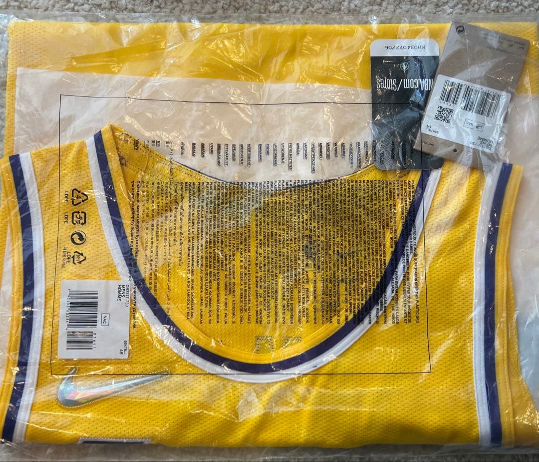 NBA 75周年ユニフォーム レブロン NIKE 新品