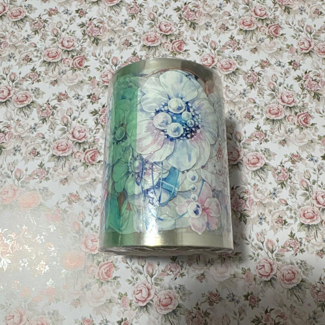【新品】海外マステ　白花花