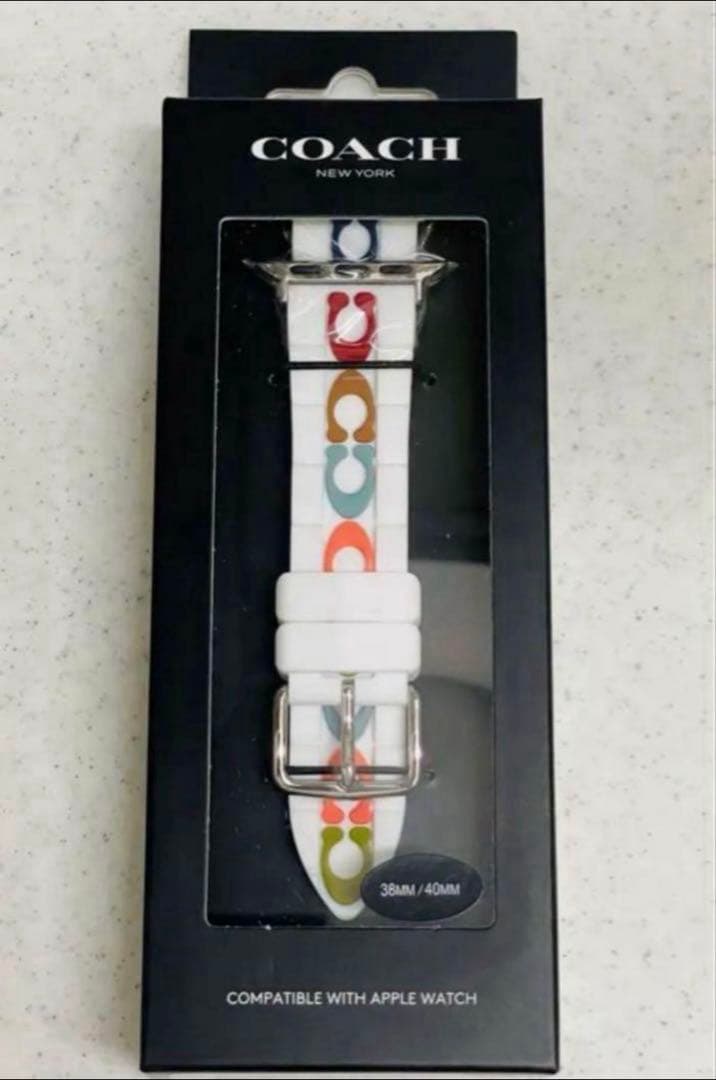 ラスト1点‼️COACH コーチアップルウォッチ交換バンド 38mm 40mm